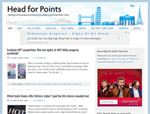 Tablet Screenshot of headforpoints.com